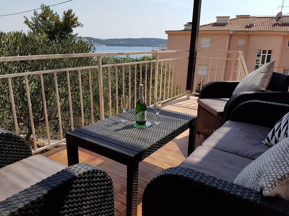Adriatic Apartments Trogir Bagian luar foto